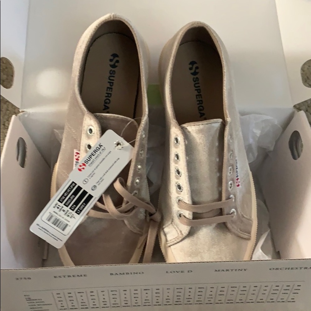 Superga sneakers velvet